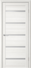 Межкомнатные двери ALBERO "Т-2" Лиственница Белая (ДО) Матовое белое