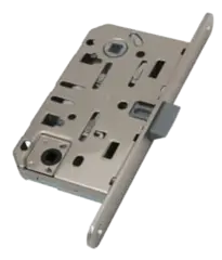 Замок под завертку agb mediana evolution цвет - матовый хром