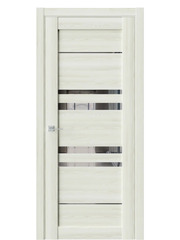 Двери WestStyle  "CZ 9 Клен крем/зеркало графит ДО