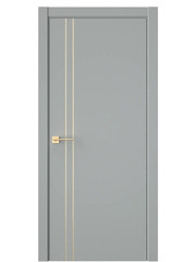 Двери WestStyle  MODERNO 40 Серая Гавань /молдинг  ДГ
