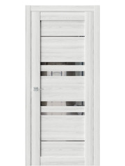 Двери WestStyle  "CZ 9 Клен айс/зеркало графит ДО