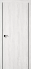 Межкомнатные двери ВФД "URBAN Z" NORD VELLUM / BLACK Edge (черная кромка)