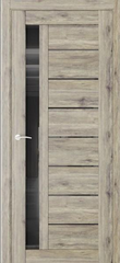 Межкомнатные двери WestStyle "Q37" (RE37) Дуб эссе/Графит сатинат ДО