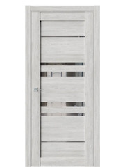 Двери WestStyle  "CZ 9 Дуб оксфорд/зеркало графит ДО