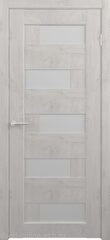 Межкомнатные двери ALBERO "Гавана" Дуб снежный / Мателюкс (ДО)