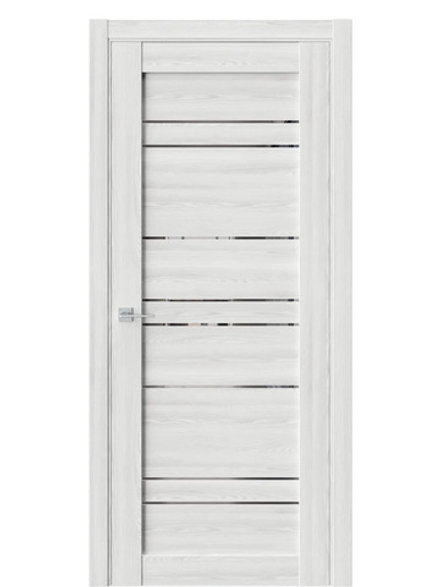 Двери WestStyle  "CZ 6 Клен айс/зеркало графит ДО