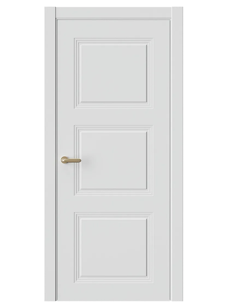 Двери WestStyle  Monte 5 Белая Вуаль ДГ