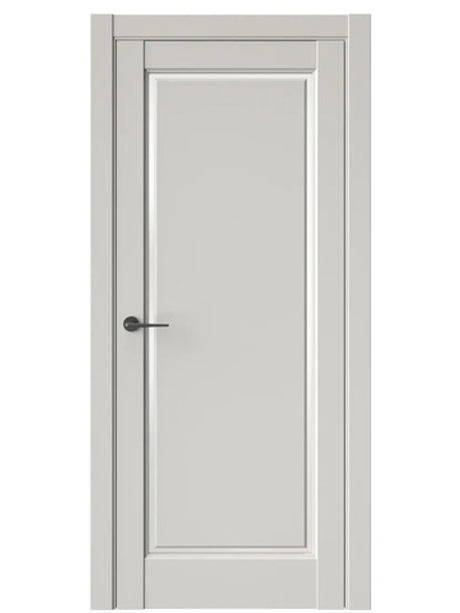 Двери WestStyle  LVT 1 Песчаный Рай/ Белое Сатинат ДО