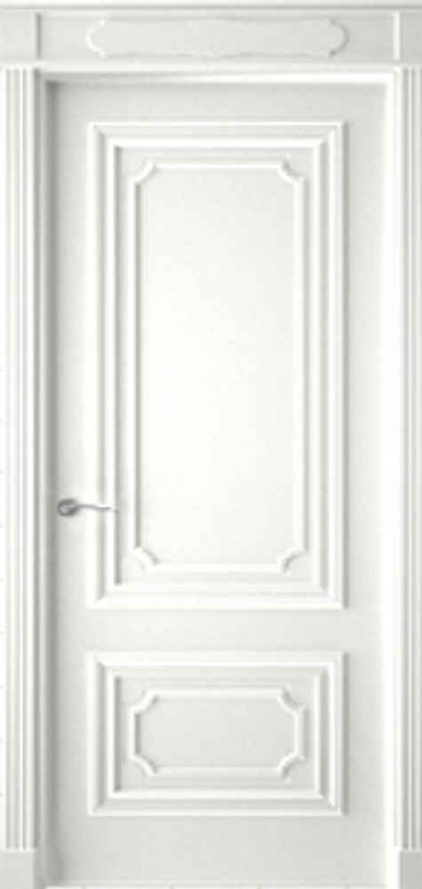 Межкомнатные двери INTERNE DOORS &quot;ПРИМА-3&quot; Багет (ДГ) Белая эмаль