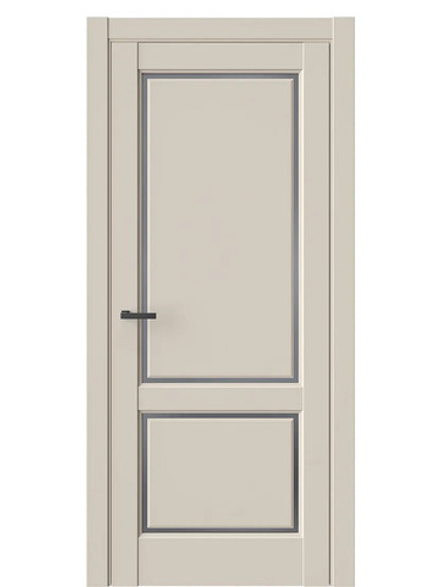 Двери WestStyle  LVT 3 Лазурный Песок/ Графит Сатинат ДО