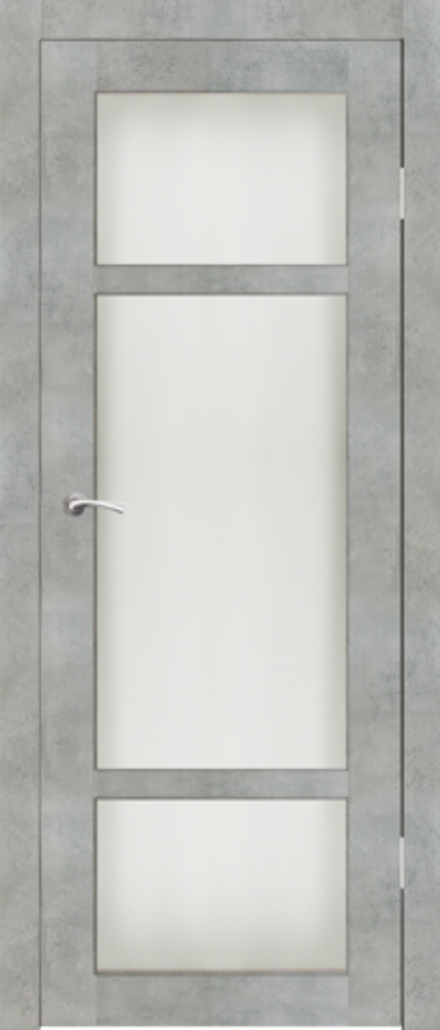 Межкомнатные двери SYNERGY  "Кьянти" Бетон ДО (Сатинат матовое)