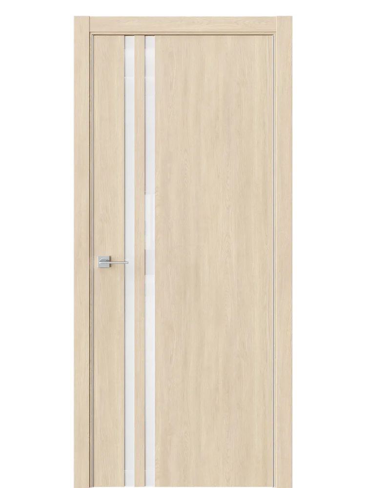 Двери WestStyle  "IN 37" Сенди /Аляска Lacobel /алюм.кромка  ДО