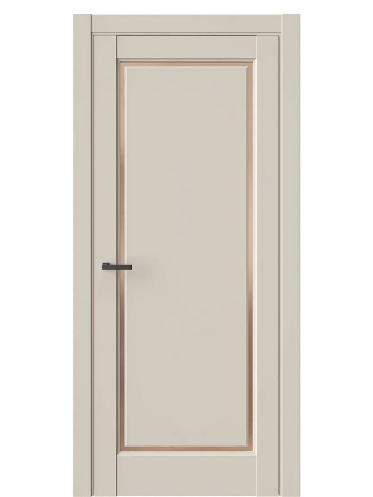 Двери WestStyle  LVT 1 Лазурный Песок/ Бронза Сатинат ДО