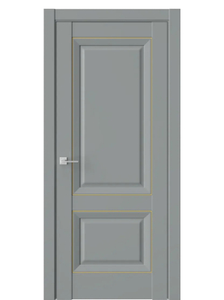 Двери WestStyle  PL3F Морская Галька /Молдинг ДГ