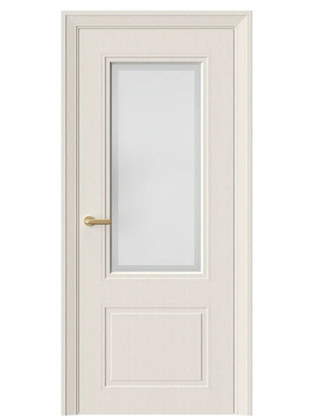 Двери WestStyle Eliss 4 Белое дерево /белое сатинат  ДО