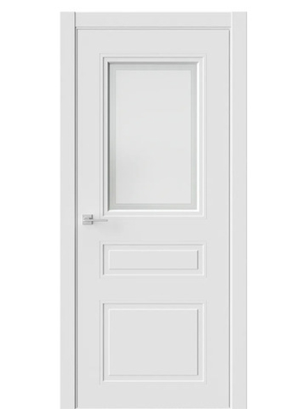 Двери WestStyle Eliss 8 Меринос Белый /белое сатинат  ДО