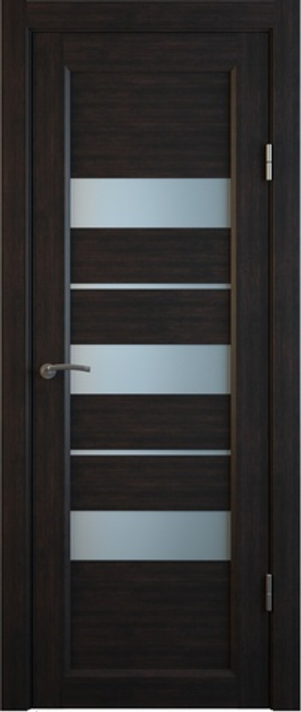 Межкомнатные двери MART DOORS С5 Венге/Сатинат (ДО)