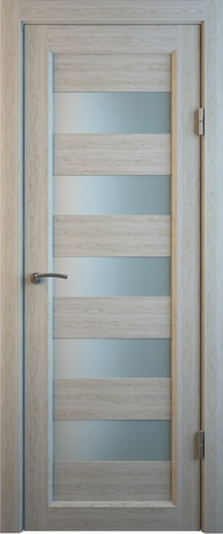 Межкомнатные двери MART DOORS С6 Дуб монтана грей/Сатинат (ДО)