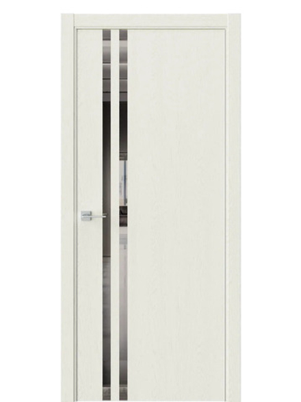 Двери WestStyle  "IN 37" Дуб Монтана /Зеркало графит /алюм.кромка ДО