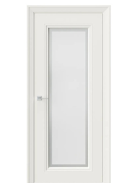 Двери WestStyle Eliss 2 RAL 9010 /белое сатинат  ДО