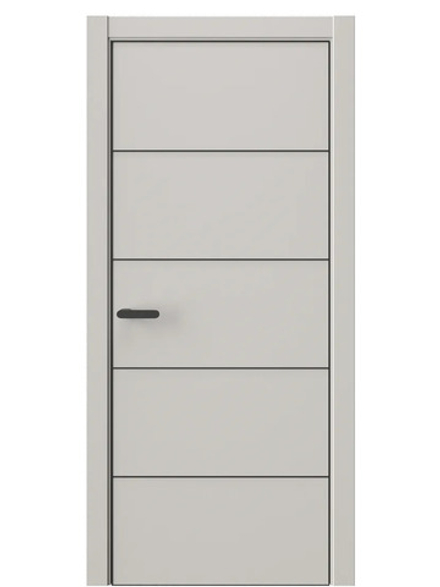 Двери WestStyle  "IN 27" Песчаный Рай /алюм.кромка  ДГ