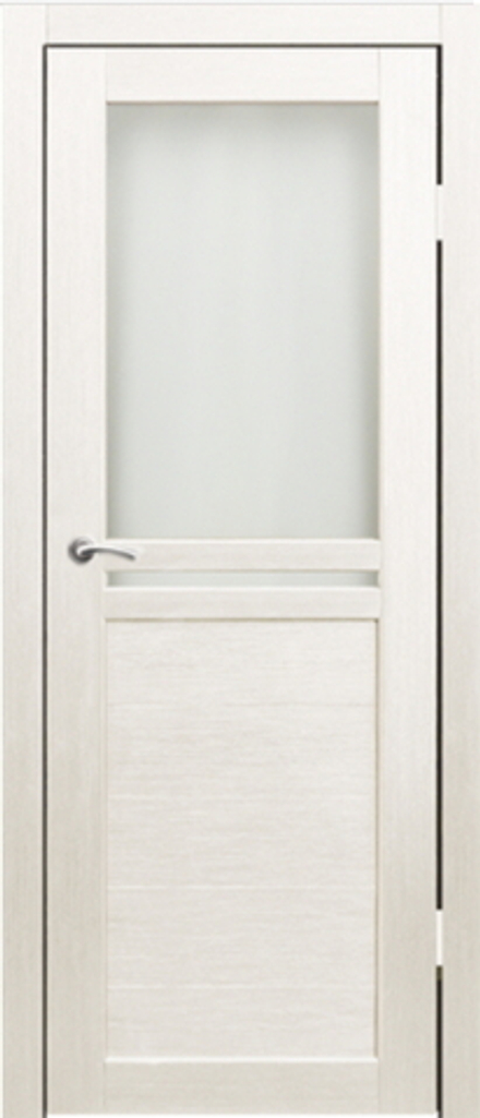 Межкомнатные двери SYNERGY "Лацио" ДО Дуб молочный (Сатинат матовое)
