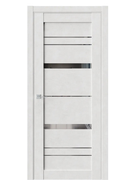 Двери WestStyle  "CZ 2 Бетон лайт/зеркало графит ДО