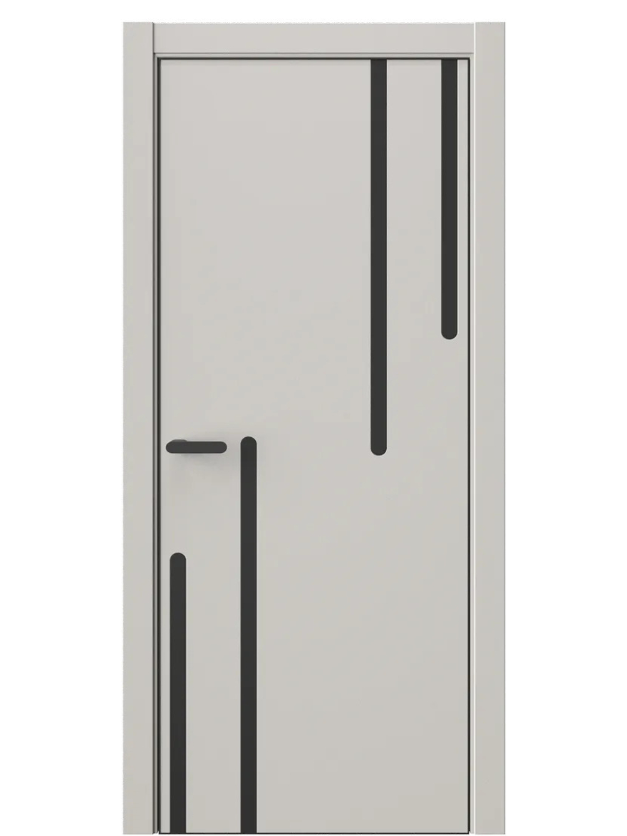 Двери WestStyle  "IN М3" Песчаный Рай /молдинг /алюм.кромка  ДГ