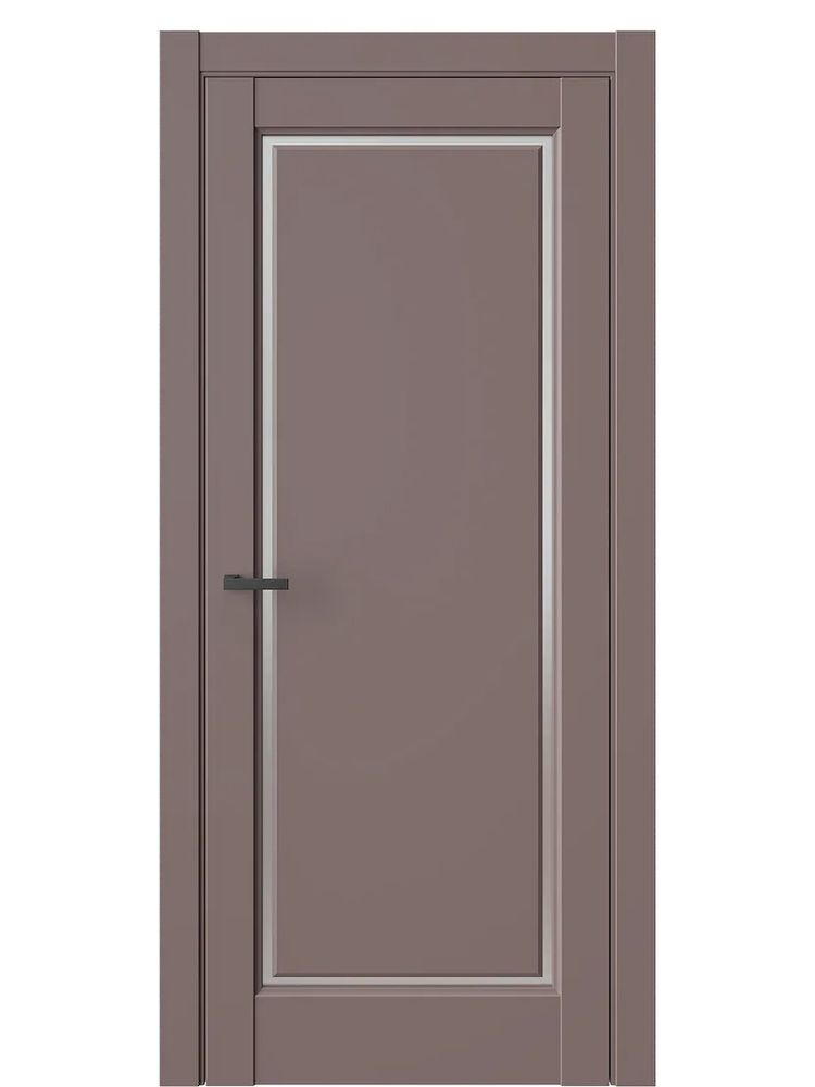 Двери WestStyle  LVT 1 Милкшейк/ Белое Сатинат ДО