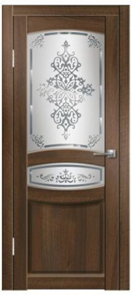 Межкомнатные двери ДВЕРНАЯ ЛИНИЯ "ГАРМОНИЯ" Орех тиснёный ДО