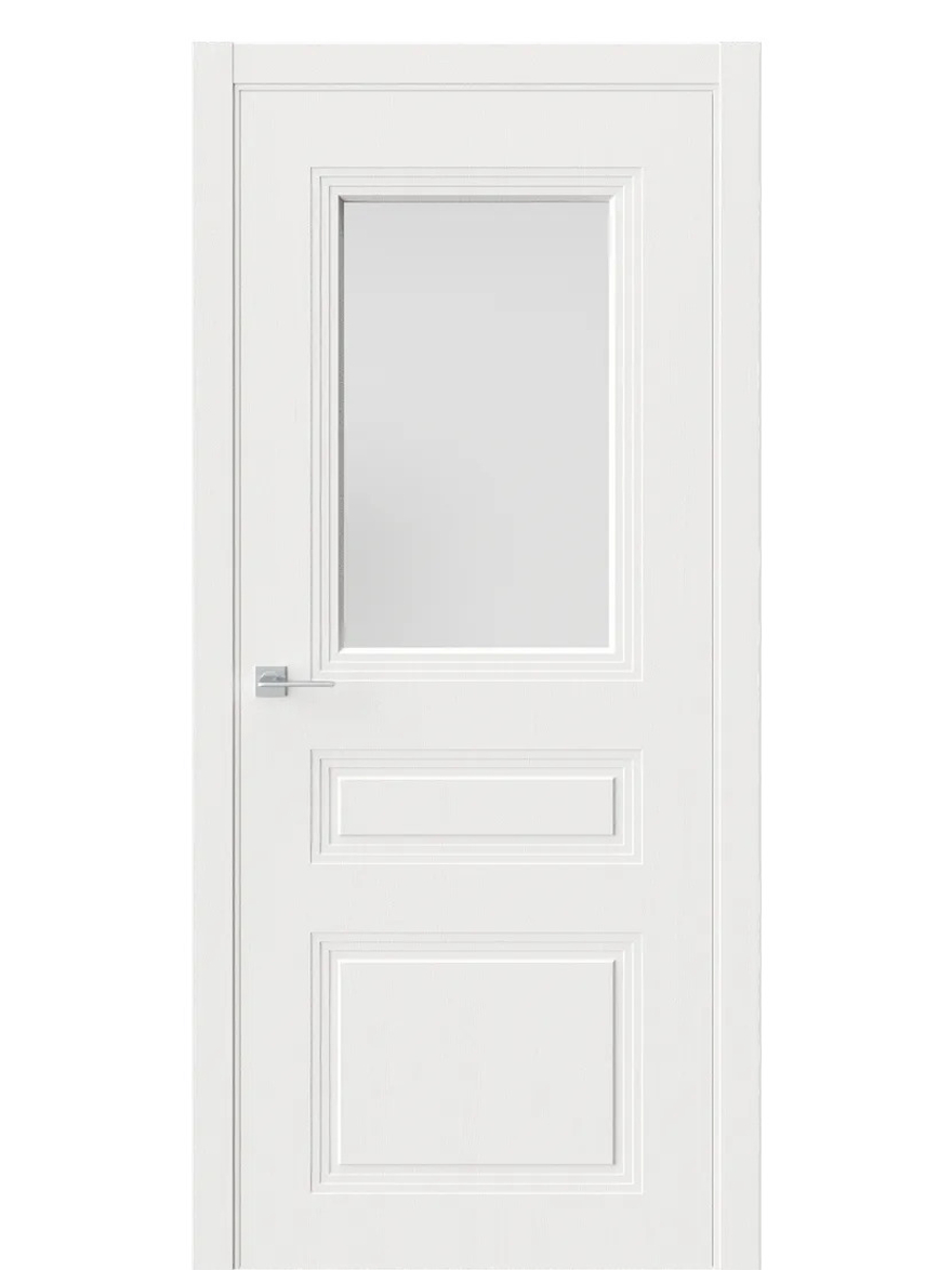 Двери WestStyle  Monte 8 Белое Дерево /Белое Сатинат ДО