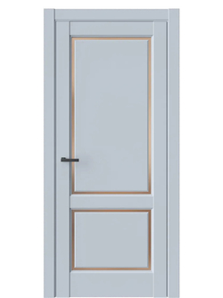 Двери WestStyle  LVT 3 Белая Ночь/ Бронза Сатинат ДО