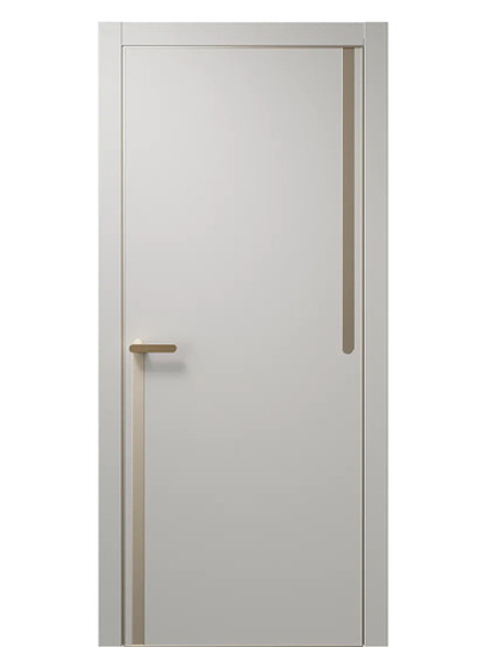 Двери WestStyle  "IN М2.3" Макиато /молдинг /алюм.кромка  ДГ