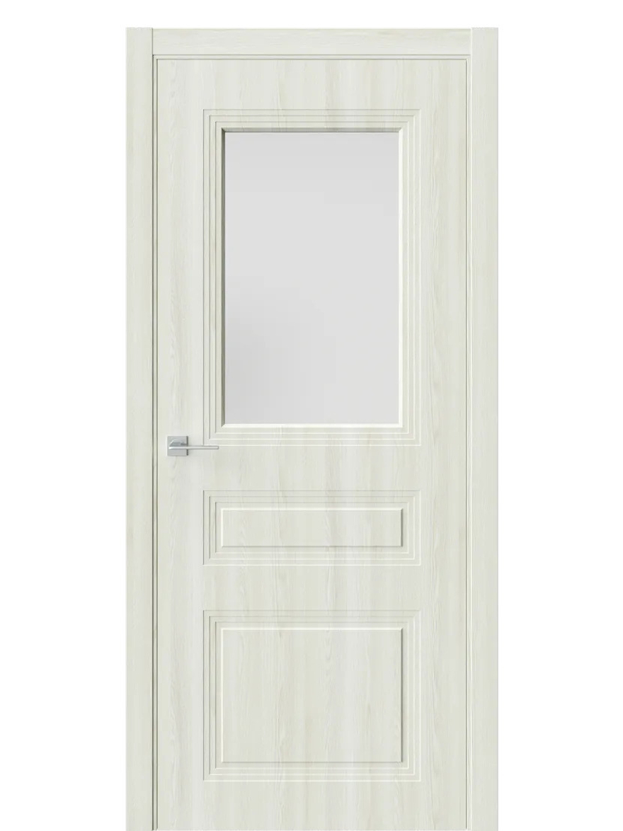 Двери WestStyle  Monte 8 Клен Крем /Белое Сатинат ДО