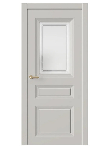 Двери WestStyle  Monte 8 Песчаный Рай/ Белое Сатинат ДО