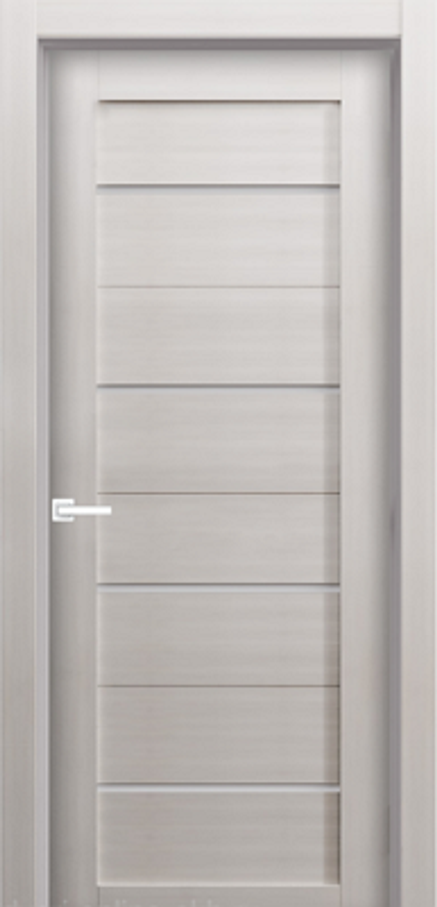 Межкомнатные двери Grace 204 дуб дымчатый/сатин ДО