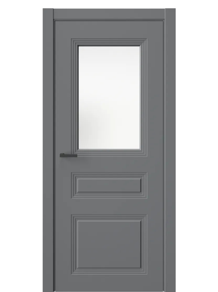 Двери WestStyle  Monte 8 Альпийская Ночь /Белое Сатинат ДО