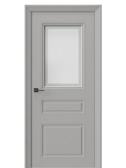 Двери WestStyle Eliss 8 Макиато /белое сатинат  ДО