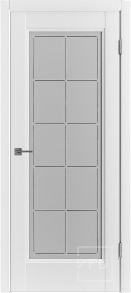 Межкомнатные двери ВФД "EMALEX 1" EMALEX ICE / Crystal Cloud ДО
