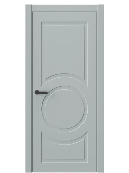 Двери WestStyle  Novva 9 Платиновый Дым ДГ