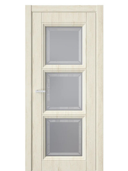 Двери WestStyle  Demiss 6  Дуб Джентл / графит сатинат ДО