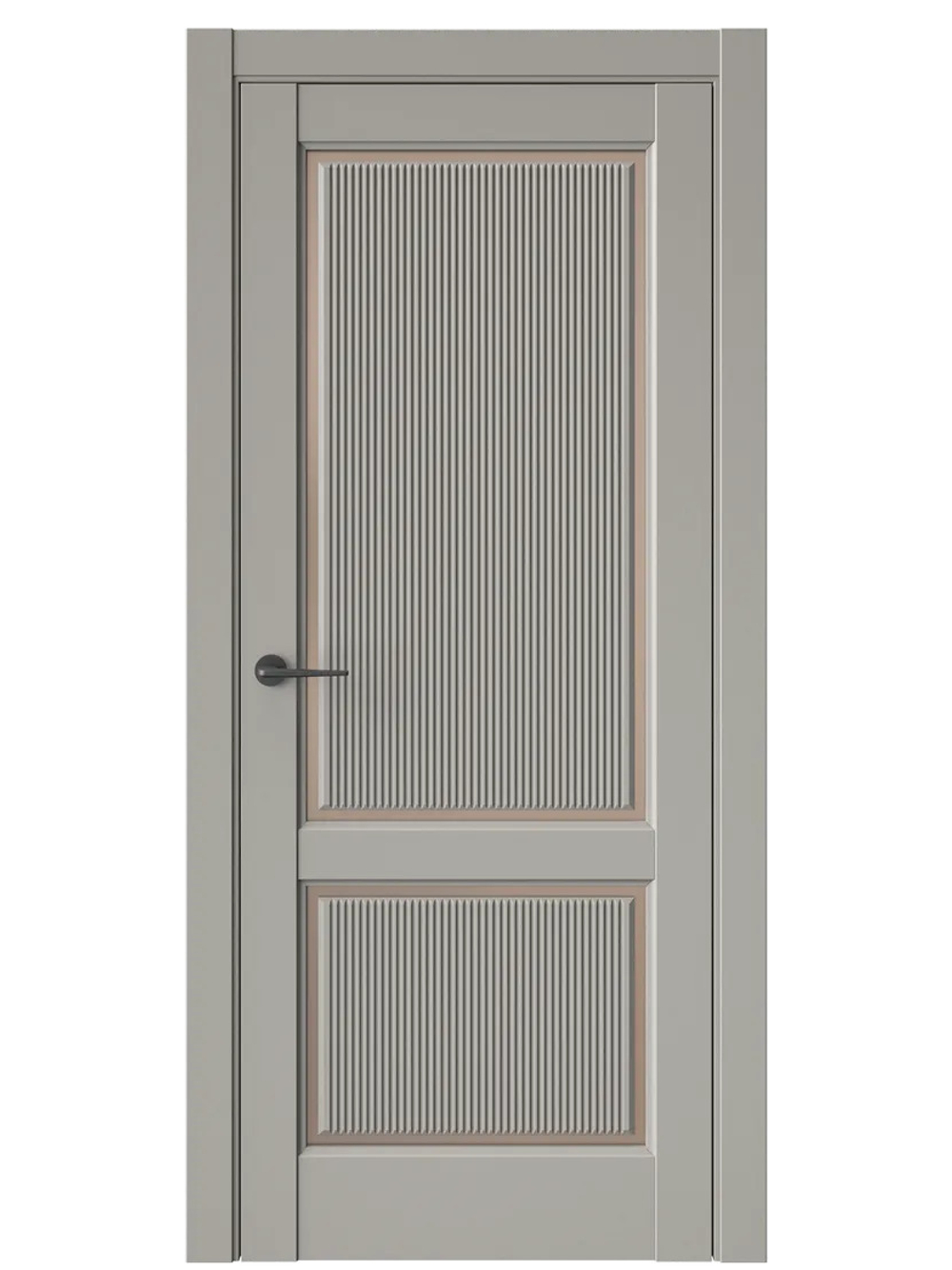 Двери WestStyle  LVT 3 FL Пустынное Золото/ Бронза Сатинат ДО