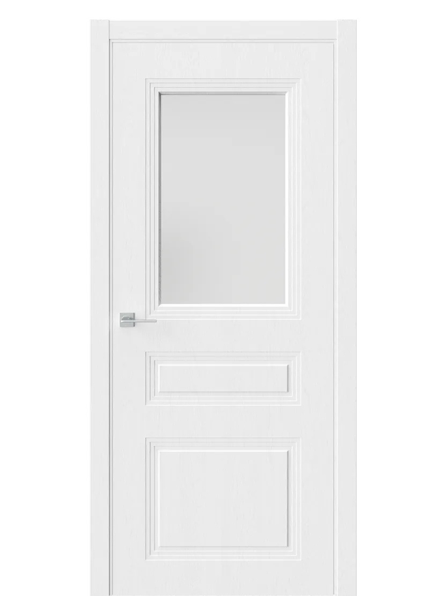 Двери WestStyle  Monte 8 Дуб Винта /Белое Сатинат ДО