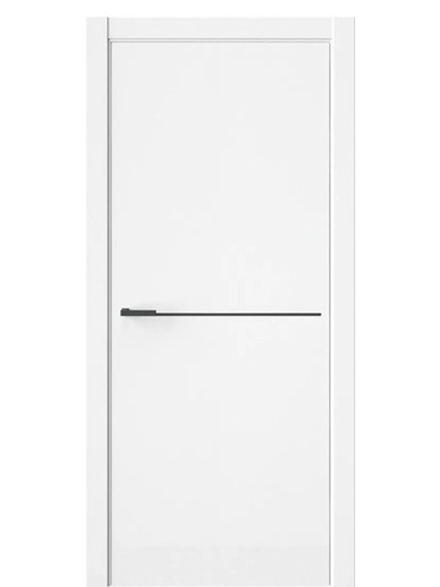 Двери WestStyle  MODERNO 39 Меринос Белый /Молдинг  ДГ