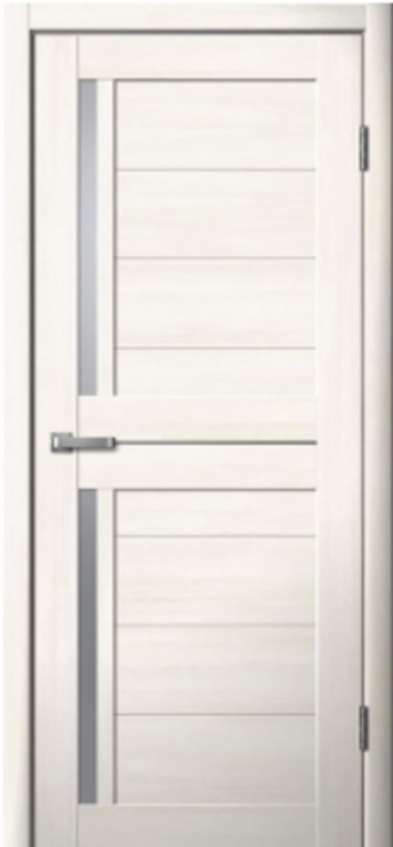 Межкомнатные двери царговые "ЦДО 09" Ясень светлый/Сатин ДО