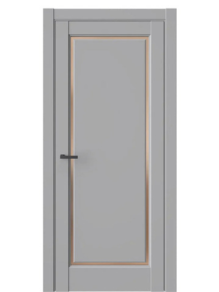 Двери WestStyle  LVT 1 Макиато/ Бронза Сатинат ДО