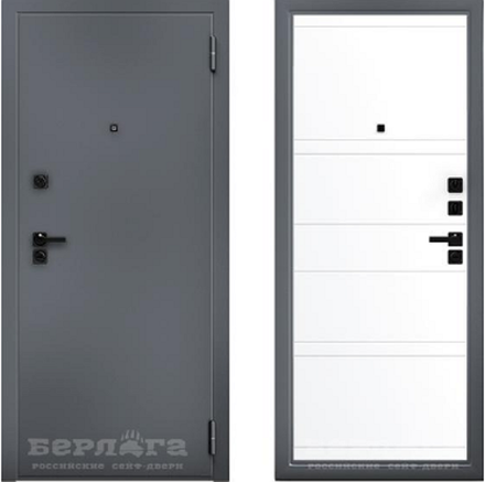 Сейф-дверь берлога про букле графит синий/марвин эмалит артик