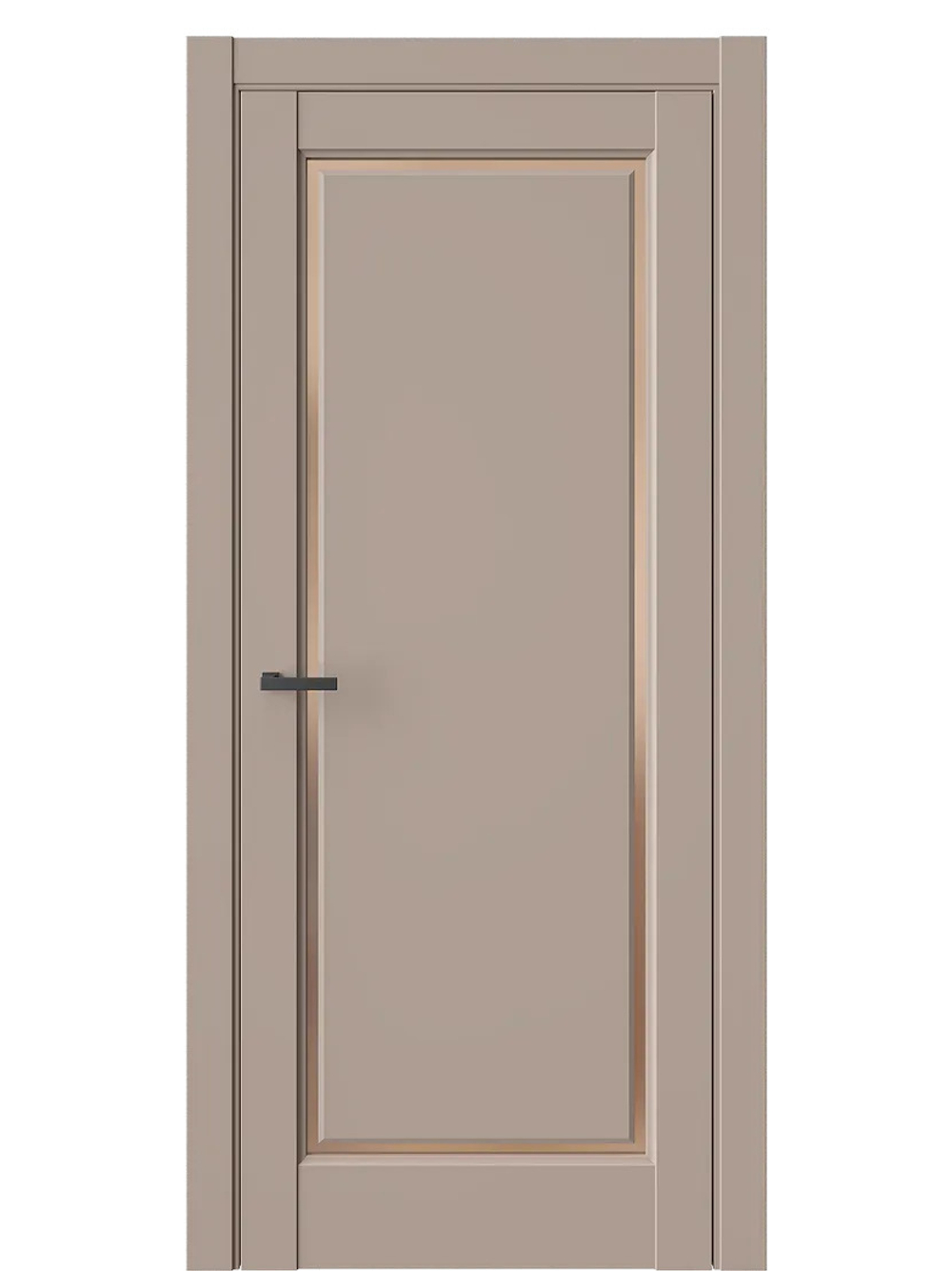 Двери WestStyle  LVT 1 Гляссе/ Бронза Сатинат ДО