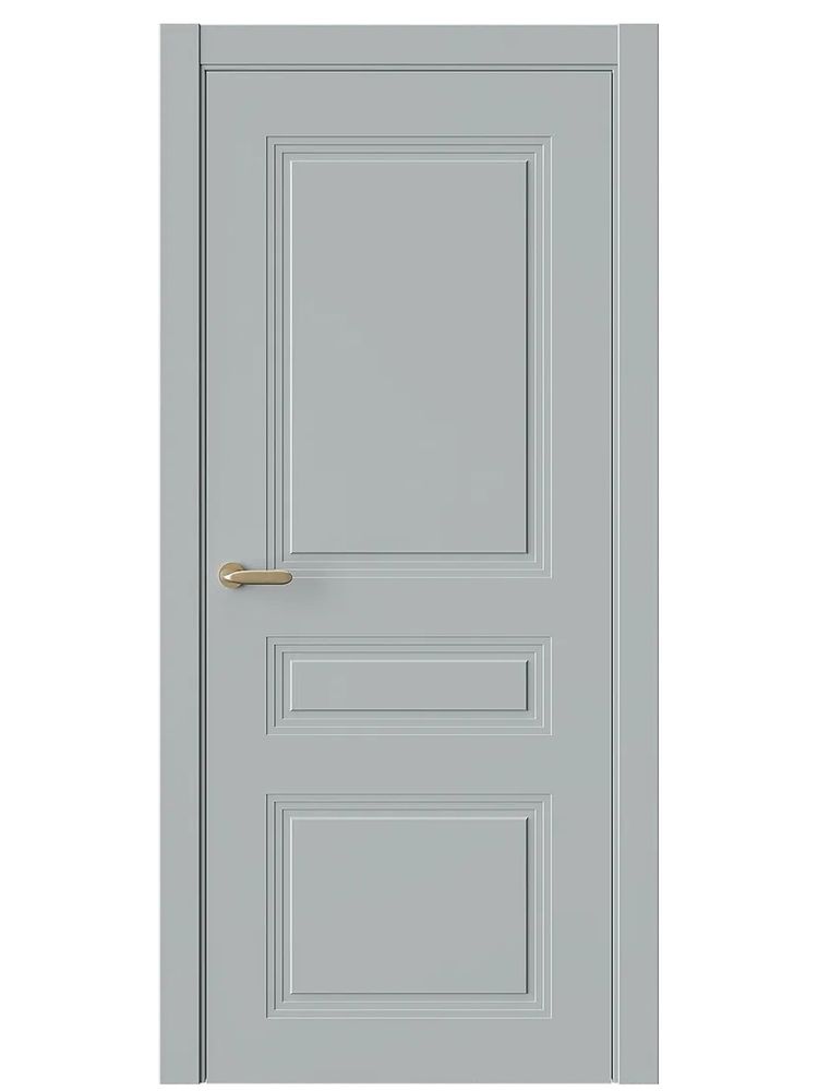 Двери WestStyle  Monte 7 Платиновый Дым ДГ