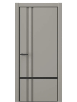 Двери WestStyle  "IN Miavi M" Пустынное Золото /молдинг /алюм.кромка  ДГ